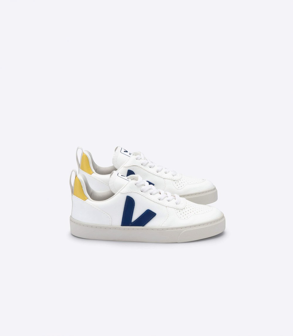 Veja Trainers Kids White - V-10 Cwl - KEMD-56381